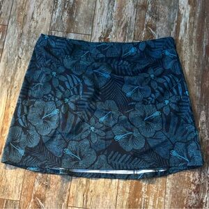 Ripskirt Hawaii Blue Floral Skirt